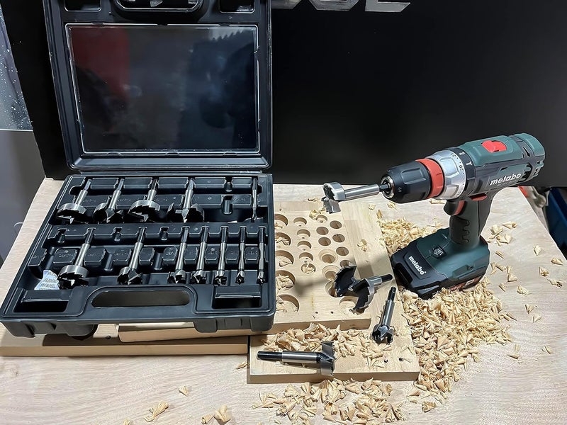 Cortool Forstner Bit Set 16Pcs Hex Shank, Wood Drill Bits Set with Multi Sided Shank - Image 5
